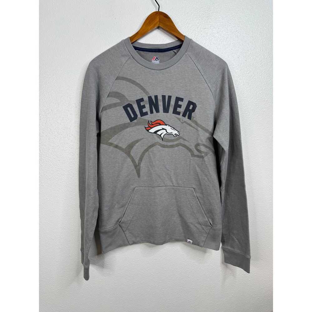 Majestic Denver Broncos Sweatshirt Size Small